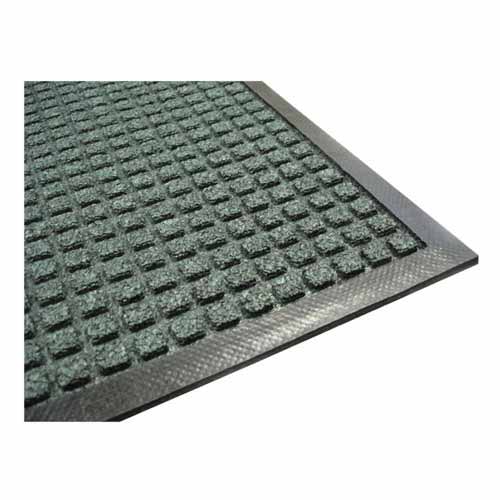 Genuine Joe Forest Green Absorbant Scraper Mats, CHARCOAL (OR CHARCOAL GRAY)