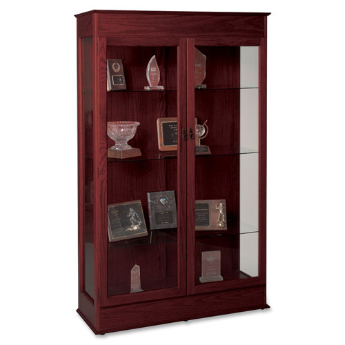 Balt Traditional Wood Display Cases, MAHOGANY