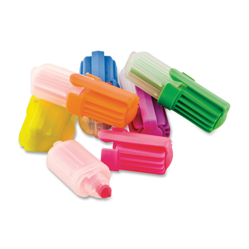Baumgarten's Mini Pocket/Purse Highlighter, ASSORTED