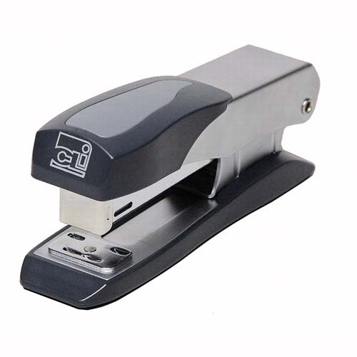 Charles Leonard Executive Half-strip Stapler, SILVER GRAY