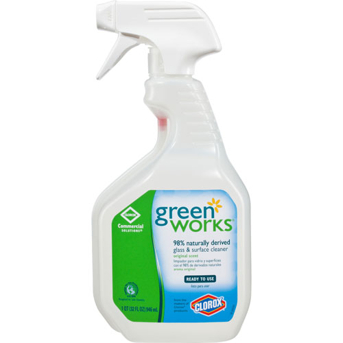 Glass/Surface Cleaner, Spray Bottle, 32 oz.