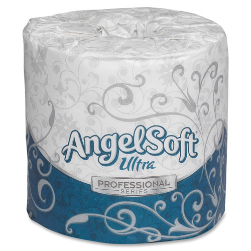Bath Tissue, 400 Sheets/Roll, 60 Rolls/CT, 4-1/2"x4", White
