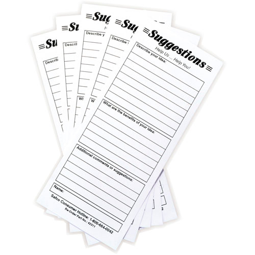 Suggestion Cards/Box & Ballot Boxes
