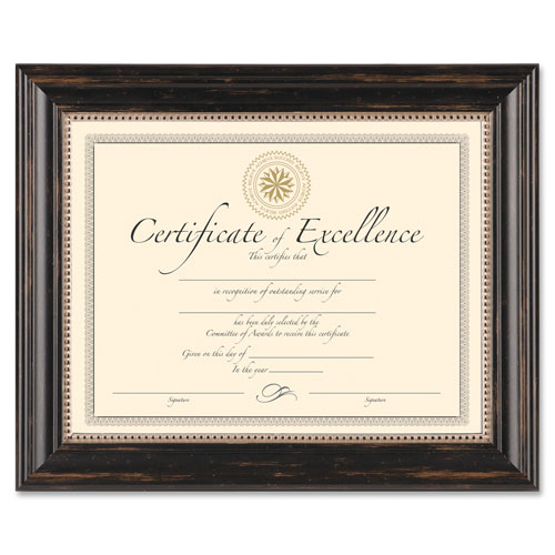 Certificates with Frames