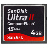 SanDisk 4GB Ultra CompactFlash Card - 4 GB