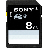 Sony SF8N4TQ 8 GB Secure Digital High Capacity (SDHC) - 1 Card - Class 4