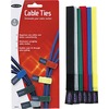 Multicolored Cable Ties, 6/Pack