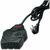 Mighty 8 Surge Protector, 8 Outlets, 6 ft Cord, 1300 Joules, Black