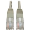 CAT5e Molded Patch Cable, 100 ft., Gray