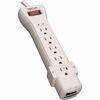 SUPER7TEL15 Surge Suppressor, 7 Outlets, 15 ft Cord, 2520 Joules, Light Gray