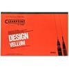 Design Vellum Paper, 16 lb, 11" x 17", White, 50 Sheets/Pad