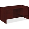 10500 Series 3/4-Height Double Pedestal Desk, 60w x 30d x 29-1/2h, Mahogany