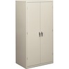 Storage Cabinet, 36w x 24 1/4d x 71 3/4h, Light Gray