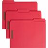 Folders, Two Fasteners, 1/3 Cut Assorted, Top Tab, Letter, Red, 50/Box