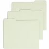 Recycled Tab File Guides, Blank, 1/3 Tab, Pressboard, Letter, 100/Box
