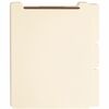 Manila Self-Adhesive End/Top Tab Folder Dividers, 2-Sections, Letter, 100/Box