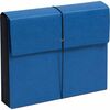 Extra-Wide 5 1/4" Exp Wallets, 12 3/8 x 10, Navy Blue