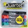 EnduraGlide Dry Erase Marker, Chisel Tip, Assorted Colors, 4/Set