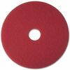 Buffer Floor Pad 5100, 20", Red, 5/Carton