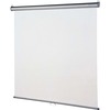 Wall or Ceiling Projection Screen, 60 x 60, White Matte, Black Matte Casing