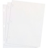 Ledger Sheets for Corporation and Minute Book, White, 11 x 8-1/2, 100 Sheets
