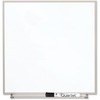 Matrix Magnetic Boards, Painted Steel, 16 x 16, White, Aluminum Frame