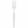 Plastic Cutlery, Heavy Mediumweight Fork, 100/BX