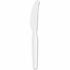 Plastic Cutlery, Heavyweight Knives, White, 100/BX