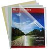 Report Covers, Economy Vinyl, Clear, 8 1/2 x 11, 100/BX