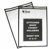 Shop Ticket Holders, Stitched, Both Sides Clear, 75", 11 x 17, 25/BX