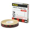 Adhesive Transfer Tape, 1/2" Wide x 36yds