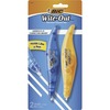 Wite-Out Brand Exact Liner Correction Tape, Non-Refillable, Blue/Orange, 1/5" x 236", 2/Pack