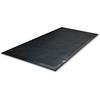 Clean Step Outdoor Rubber Scraper Mat, Polypropylene, 48 x 72, Black