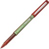 Precise V5 BeGreen Roller Ball Stick Pen, Red Ink, .5mm, Dozen