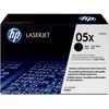 05X (CE505X) Toner Cartridge, Black High Yield