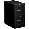 510 Series Vertical File, 2 Drawers, Letter Width, 15"W x 25"D x 29"H, Black Finish