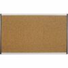 ARC Frame Cork Cubicle Board, 18 x 30, Tan, Aluminum Frame