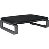Monitor Stand Plus with SmartFit System, 16 x 11 5/8 x 6, Black/Gray