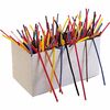 Regular Stems, 12" x 4mm, Metal Wire, Polyester, Assorted, 1000/Box