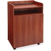 Executive Mobile Presentation Stand, 29-1/2w x 20-1/2d x 40-3/4h, Cherry