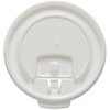 Lift Back & Lock Tab Cup Lids for Foam Cups, For SLOX8J, White, 2000/Carton