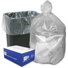 High Density Waste Can Liners, 16 Gallon, 24" x 31", 6 mic, Natural, 1000 Bags/Carton