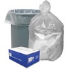 High Density Waste Can Liners, 55-60gal, 12 Microns, 38x58, Natural, 200/Carton