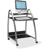 Eastwinds Arch Mobile Desk, 31-1/2w x 34-1/2d x 37h, Anthracite