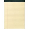 Recycled Pad, Legal Ruled, 8.5" x 11", Canary Yellow Paper, 40 Sheets/Pad, 12 Pads