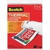 Letter Size Thermal Laminating Pouches, 3 mil, 8.9 in x 11.4 in, 20/Pack