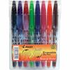 FriXion Ball Erasable Gel Ink Stick Pen, Assorted Ink, .7mm, 8/Pack Pouch