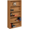 10500 Series Laminate Bookcase, Five-Shelf, 36w x 13-1/8d x 71h, Harvest