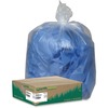 Clear Recycled Can Liners, 55-60gal, 1.5mil, Clear, 100/Carton