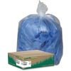 Clear Recycled Can Liners, 31-33gal, 1.25mil, Clear, 100/Carton